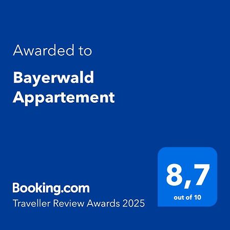 Bayerwald Appartement Sankt Englmar Eksteriør bilde